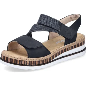 Dámské sandále Dámské sandály RIEKER V7974-14 modrá S6 36