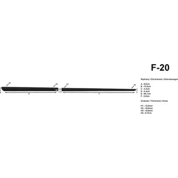 Lišta karosérie Lišty dveří Toyota Verso S, 2011 ->