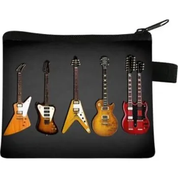Malá peněženka se zipem - nejznámější kytary