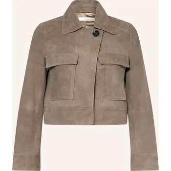 Dámský blejzr Inwear Dámská Kožená Bunda Carnikaiw, šedá, 42