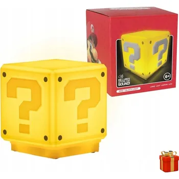 Lampička ŽLUTÁ NOČNÍ LAMPA S RETRO ZVUKEM, DOTYKOVÉ OVLÁDÁNÍ, USB