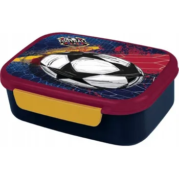 Svačinový box Svačinový Box pro děti do školy Foody Football Colorino School Patio