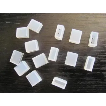 silikonová koncovka silikonové trubky 11x3 plná