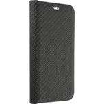 Pouzdro LUNA Book Huawei Y6 2019, barva černá carbon