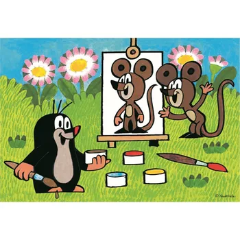 Dětské zboží KRTEK MALÍŘEM 24 Puzzle