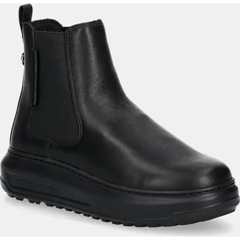 Dámská zimní obuv Kožené kotníkové boty Karl Lagerfeld KAPRI LUG KL67564.00X černá 99X, EUR 38