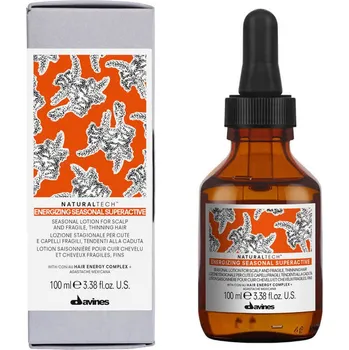 Přípravek proti padání vlasů Davines Natural Tech Energizing Seasonal Superactive - Sérum proti vypadávání vlasů 100 ml
