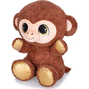 plyšák Mikro trading Opice plyšová - 37 cm - sedící