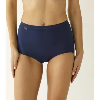 Dámská móda Kalhotky maxi Basic, sada 3 ks nám.modrá+bílá+šedá 44