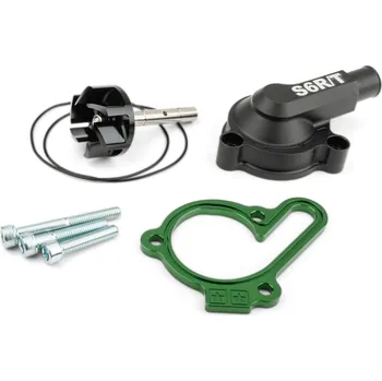 Chlazení pro motocykl Vodní pumpa s vysokým výkonem vč. víka Stage6 R/T zelená Derbi Euro 3 / 4