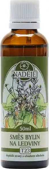 Naděje-Podhorná Směs bylin na ledviny bylinná tinktura 50 ml