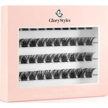 GloryStyles Samolepící segmentové řasy GS D40