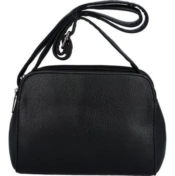 Kabelka Příjemná dámská koženková kabelka na rameno Emma, černá