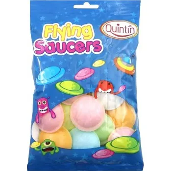 Žvýkačka DISKONT Ufo-oplátka s kyselým práškem 26g