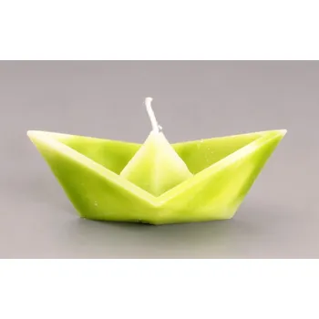 Svíčka Svíčka lodička - malá - zelená