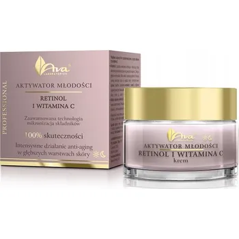 Pleťový krém AVA Aktivátor Mládí Retinol a Vitamín C krém 50 ml