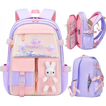 Školní batoh Školní batoh jednokomorový AC Milan Ecarla fialový 1 l