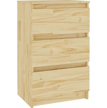 Noční stolek VidaXL Noční stolek 40x29,5x64cm borovicové dřevo