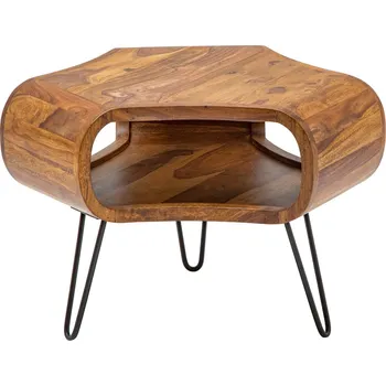 Konferenční stolek Konferenční stolek ORGANIC LIVING 60cm sheeshamové dřevo přírodní