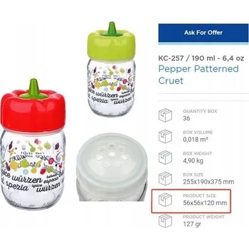 Sklenice Rest.aer - Sklo s kořením 190 ml