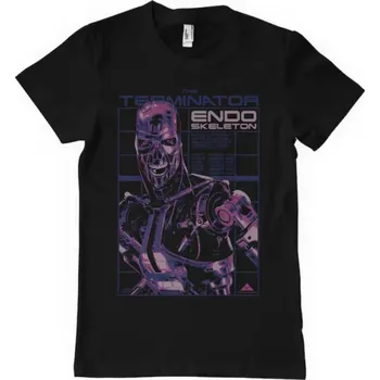 Tričko Terminátor - Endoskeleton T-800 (L)