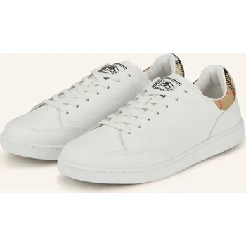 Pánské tenisky Burberry Pánská Sada Tenisek, bílá / světle hnědá / černá, 45