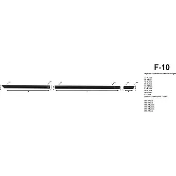 Lišta karosérie Lišty dveří Opel Astra clasic F i G, 1991 - 2002, 4 i 5 dveří
