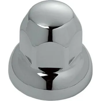 Matice Kryty šroubů matice kol 33 mm nízká chrom, plastová