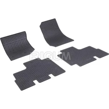 autokoberec Gumové koberce Jeep Wrangler, 2010 ->, 5 míst