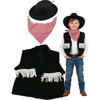 Karnevalový kostým Kostým Kovboj Midex vel. univerzální