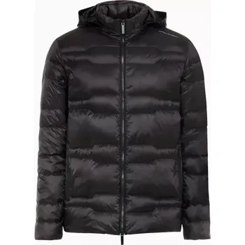 Pánská softshellová bunda PORSCHE DESIGN Light Packable Jacket Bunda odlehčená sbalitelná prošívaná černá puma (Lehká, sbalitelná prošívaná bunda v běžného střihu s technologií Pertex® Quantum.)