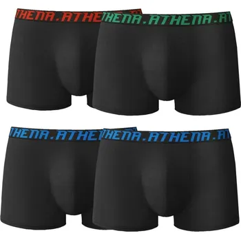 Boxerky Sada 4 boxerek My Petit Prix Athena® černá 77/84