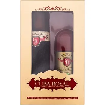 Pánský parfém Cuba Royal dárková kazeta: EDT 100ml + deodorant 50ml pro muže