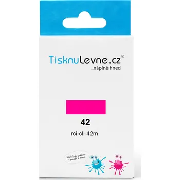 Počítač Zásobník TisknuLevne.cz č.42 CLI-42M (Purpurový)