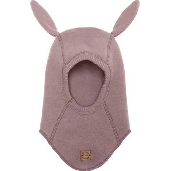 Kojenecká bunda MIKK-LINE Merino kukla s králičími oušky - růžová Twilight Mauve - Velikost: 86-92 Růžová 86-92