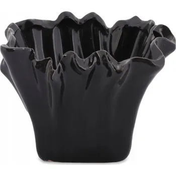 Kvadratická miska korálová černá