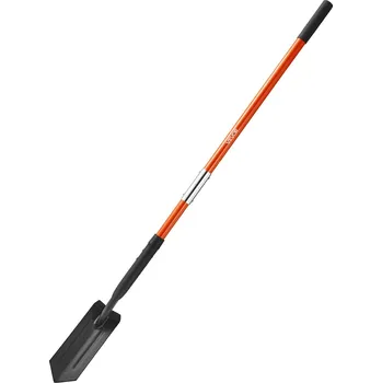 Lopata Vevor Výkopová lopata 10,4 cm čepel, sklolaminátová rukojeť, 142,5 cm