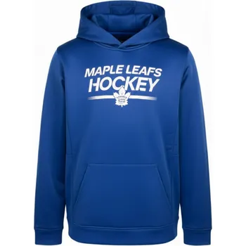 Chlapecká mikina Outerstuff Dětská mikina Toronto Maple Leafs NHL Authentic Pro Hoodie Po Hood Velikost: Dětské L (13 - 14 let)