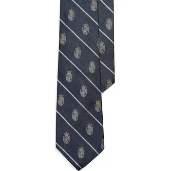 Kravata Hedvábná kravata Polo Ralph Lauren 712P03928 námořnická modř 59X, vel. ONE SIZE