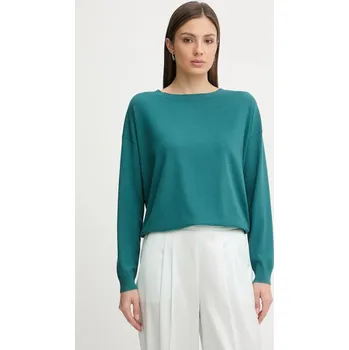 Dámský svetr Svetr Sisley 17Q3M103J tyrkysová 69C, vel. L