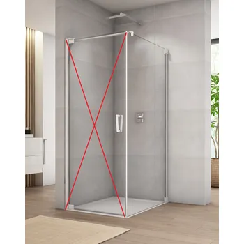 Ronal (Sanswiss) Ronal, CADURA White Line boční stěna v 90° CAT1 Šířka: 70 cm + doprava zdarma + při platbě převodem sleva