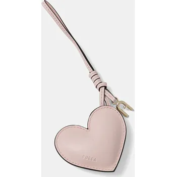 Módní doplněk Kožená klíčenka Furla WK00553.BX2269.4355S růžová 03X, vel. ONE SIZE
