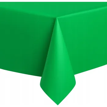 ubrus Fóliový ubrus jednobarevný zelený 137x183 cm