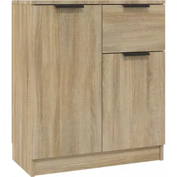 Komoda Skříňka, dub sonoma, 60x30x70 cm, dřevěný kompozitní materiál