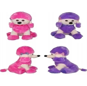 plyšák Plyšová Hračka Pejsek Pudl 2 barvy - 25 cm