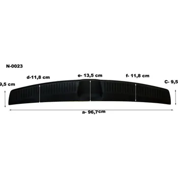 Vana do kufru Nášlap kufru Hyundai i30, 2012 - 2017, hatchback