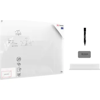 Allboards Skleněná tabule TRANSPARENTNÍ 120×90 cm, TT120x90