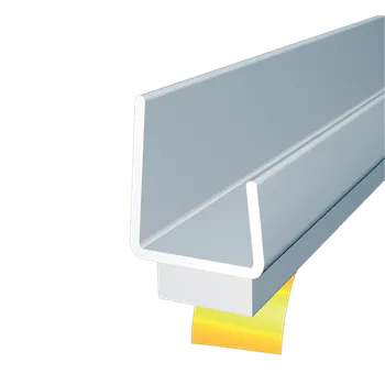 Stavební profil Den Braven Lemovací profil s dilatační páskou 12,5 mm × 3 m bílá