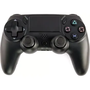 Herní příslušenství bezdrátový gamepad pro playstation 4 a pc – černý