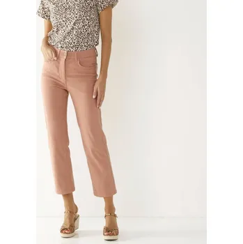 Dámské kalhoty Zeštíhlující 7/8 kalhoty korálová 46